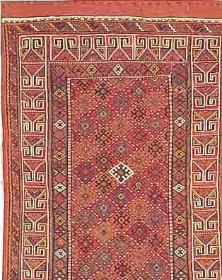 JOVAL SHASAWAN,PERSIEN CA.104 X 71 CM. EHZ.2-3 WOLLE-WOLLE UM 1940.