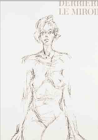 DERRIERE LE MIROIR, HEFT 127 VOM MAI 1961, MIT 14 LITHOGRAPHIEN VON, ALBERTO GIACOMETTI