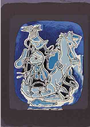 BRAQUE, GEORGES, 1882-1963, VIER FARBLITHOGRAPHIEN AUS DEM WERKSVERZEICH- NIS, MOURLOT PARIS 1967, AUS DER VORZUGSAUS- GABE VON 125 ...