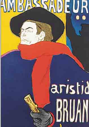 TOULOUSE-LAUTREC, HENRI DE, 1864-1901, VIER FARBLITHOGRAPHIEN, ED. ANDRE SAURET MONTE CARLO, MOURLOT ...