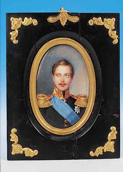 WINBERG, IWAN, BEDEUTENDER RUSSISCHER MINIATURENMALER, TRAT 1830 IN DIE AKADEMIE PETERSBURG EIN, PORTRäTIERTE ZAHLREICHE MIT- GLIEDER DES ...