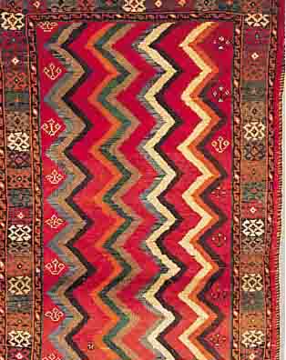 GABBEH,PERSIEN CA.166 X 87 CM. EHZ.3 FLOR WOLLE CA.40 JAHRE.