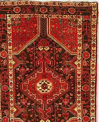 TUYSERKAN,PERSIEN CA.224 X 137 CM. EHZ.2 FLOR WOLLE CA.20 JAHRE.