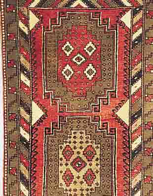 ANATOLIEN,TüRKAI CA.318 X 86 CM. EHZ.2 WOLLE-WOLLE CA.30 JAHRE.