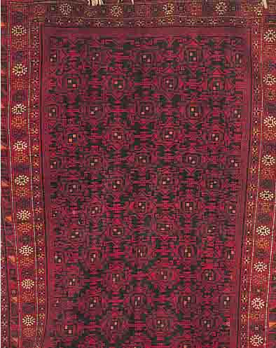 BELUTSCH,PERSIEN CA.320 X 190 CM. EHZ.2 WOLLE-WOLE CA.40 JAHRE.