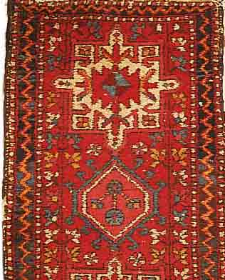 GARADJE,PERSIEN CA.257 X 66 CM. EHZ.3-4 FLOR WOLLE CA. 40 JAHRE.