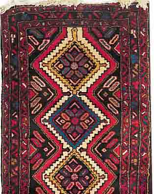 ZAGHE,PERSIEN CA.300 X 79 CM. EHZ.2 FLOR WOLLE CA. 10 JAHRE.