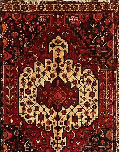BACHTIAR,PERSIEN CA.290 X 217 CM. EHZ.2-3 FLOR WOLLE CA. 30 JAHRE.