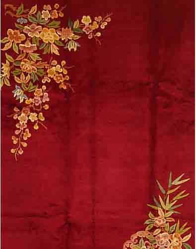 CHINA CA.310 X 212 CM. EHZ.1-2 FLOR WOLLE CA.5 JAHRE.