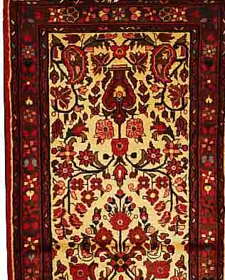 BORCHELU,PERSIEN CA.402 X 81 CM. EHZ.2-3 FLOR WOLLE CA.20 JAHRE.