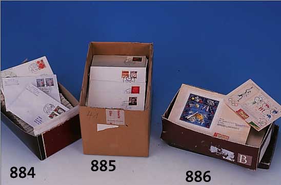 FDC-ERSTTAGSBRIEFSAMMLUNG, BERLIN, 1964/89, 225 STCK., IN WEITEN TEILEN KOMPLETT.