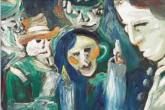 KARS, ANDREAL, 1946 LANGENBERG/ THüRINGEN, LEBT IN BERLIN UND GEHöRT ZUR GRUPPE BERLINER WILDER, WERKE U.A. IN DER BERLINISCHEN GALERIE- MUSEUM ...