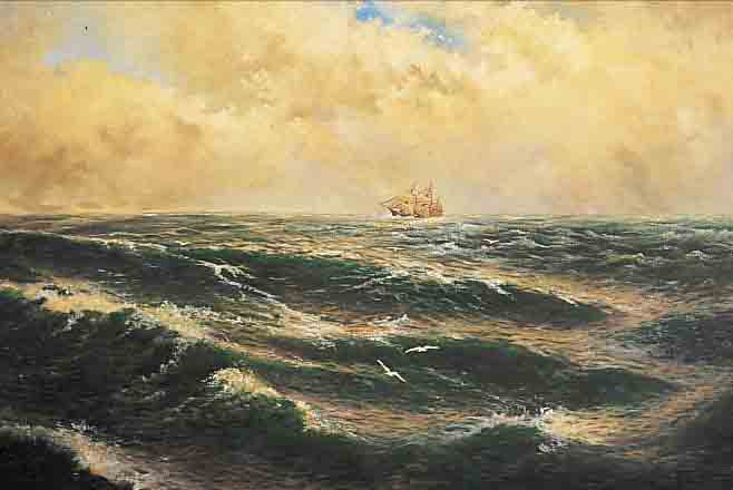 NATH, FRIEDRICH, *1859 STALLUPöNEN, WIRKTE ALS LANDSCHAFTS- UND MARINEMALER IN BERLIN, STELLTE SEIT 1887 FAST JäHRLICH BEI DEN GROS- SEN ...