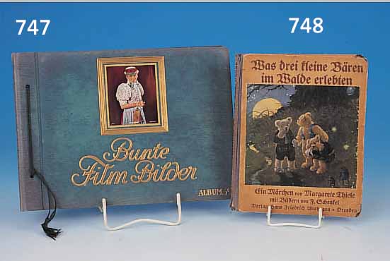 ZIGARETTEN-ALBUM, BUNTE FILM BILDER ALBUM 7, ANGEHENDE 30ER JAHRE, ZAHLREICHE COLORIERTE ABBILDUNGEN DER FILMSTARS DIESER ZEIT WIE: HANS ALBERS, ...