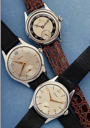 KONVOLUT: 5 CERTINA HERRENARMBANDUHREN, SCHWEIZ F. D. SCHWEDISCHEN MARKT, VERSCH. FER-TIGUNGSZEITEN V. CA. 1940-1965, ALLE EDELST., BöDEN ...