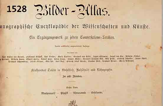 VIER BäNDE BILDER-ATLAS, TYPOGRAPHISCHE ENZYKLOPäDIE DER WISSENSCHAFTEN UND KüNSTE, BROCKHAUS LEIPZIG UM 1830, BAND 1, 2, 5 UND 6 VON ...