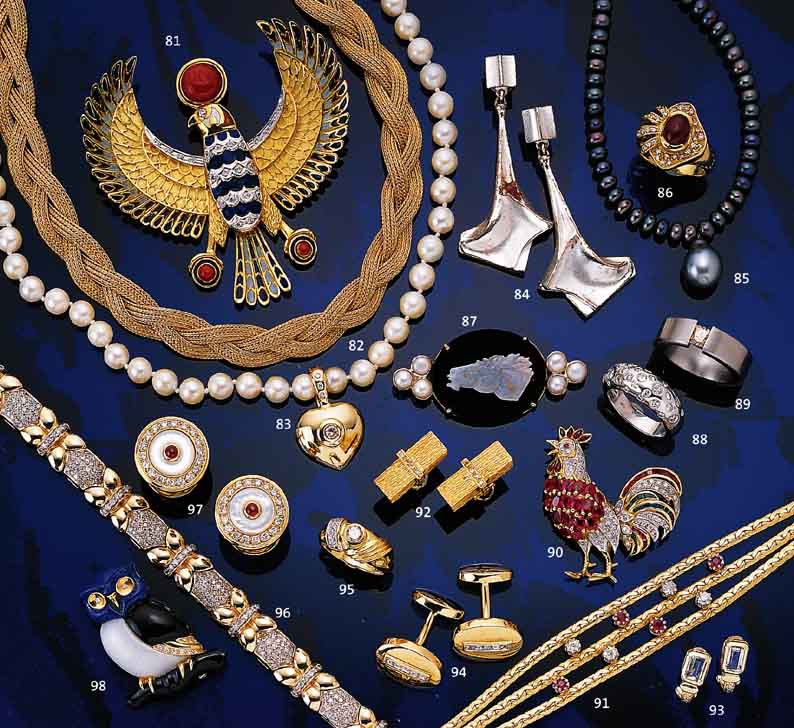 FLECHTCOLLIER, ROSE G 750/000, CA. 48 G, L CA. 43 CM, KASTENSCHLOß MIT SICHERHEITSACHT