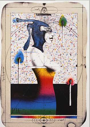 WUNDERLICH, PAUL, GEB. 1927, FARBLITHOGRAPHIE, HANDSIGN. UND BEZ.: E.A., CA. 17 X 25 CM, U.GL., R.