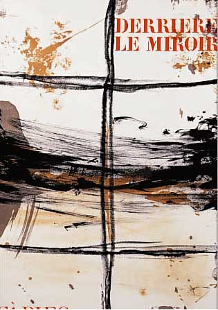 DERRIERE LE MIROIR, HEFT NR. 168 VON 1967, ANTONI TAPIES, MIT 7 LITHOGRAPHIEN, DAVON 4 DOPPELBLATTGROß MIT BUGFALTE, ED. GALERIE MAEGHT, ...