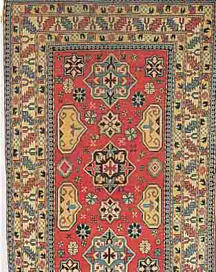 ARDEBILL,PERSIEN CA.158 X 95 CM. EHZ.3-4 FLOR WOLLE CA.65 JAHRE.