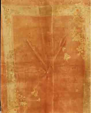 CHINA-SEIDE CA.244 X 168 CM. EHZ.3-4 CA.20 JAHRE.