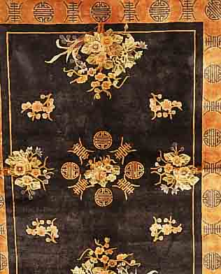 CHINA.SEIDE CA.229 X 168 CM. EHZ.3 CA. 20 JAHRE.