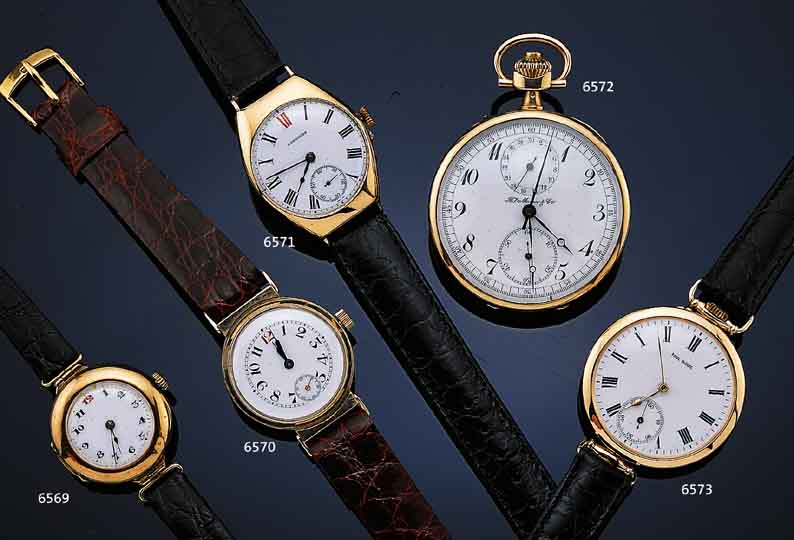 HENRY MOSER & CIE HERRENTASCHENUHR OFFEN, REF. NR. 203908, SCHWEIZ/RUSSL. UM 1910, GG 585/000, STRAHLENDEKOR AUF BODEN, MONOGRAMM- SPIEGEL ...