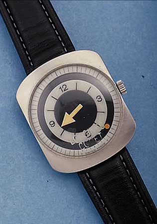 LONGINES HERRENARMBANDUHR COMET, SCHWEIZ UM 1972, EDELST., AUßER LEDERB. ORIG.-ZUSTAND, BODEN GESCHR., 17 ST., HANDAUFZUGKAL. 702, RINGUNR., ...
