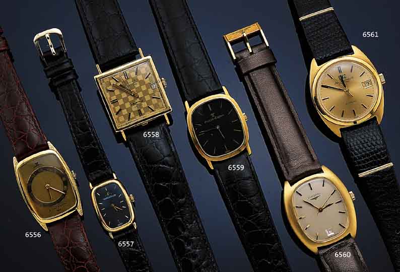 JAEGER LE COULTRE HERRENARMBANDUHR, REF.- NR. 9043, SCHWEIZ UM 1974, GG 750/000, OBER- TEIL SEITL. MATT., AUFWEND. 2-TEIL. BLATT, BODEN GEDR., ...