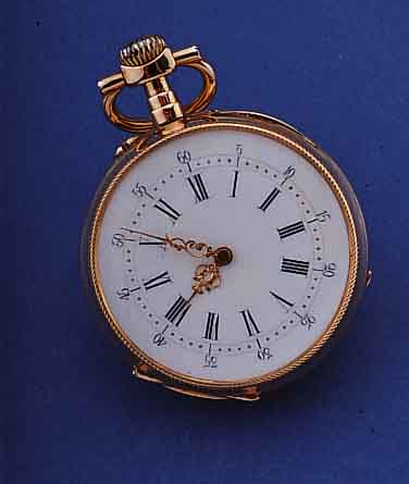 LE COULTRE DAMENTASCHENUHR, REF.-NR. 30916, SCHWEIZ/FRANKREICH UM 1905, RG 750/000, GEH.- BODEN TIEFE BLüTENGRAV., MONOGR.-SPIEGEL FREI,PERF. ...