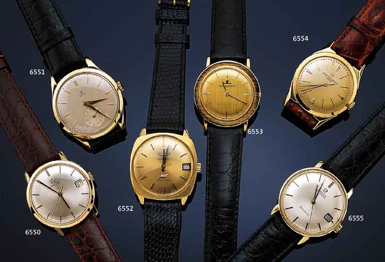 OMEGA HERRENARMBANDUHR AUTOMATIK GENEVE, REF.-NR. 166037, SCHWEIZ UM 1968, GG 750/000, BODEN GESCHR., BLATT VERS., AUFGES. GOLD-STD.-ZEICHEN, 24 ...