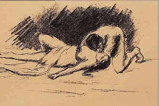LIEBERMANN, MAX, 1847-1935, ZWEI LITHOGRAPHIEN, JE CA. 11 X 20 CM, PP, U.GL., IN EINEM RAHMEN