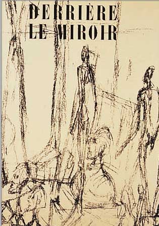 GIACOMETTI, ALBERTO, DREI LITHOGRAPHIEN AUS DLM, EINES TITELBLATT, EINES DOPPELBLATT MIT BUGFALTE