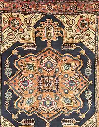 ARDABIL,PERSIEN CA. 312 X 235 CM. EHZ.3 FLOR WOLLE CA.50 JAHRE.