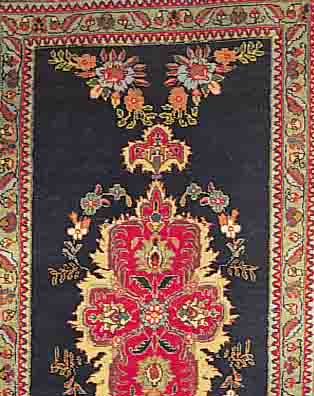 TäBRIZ,PERSIEN CA.369 X 77 CM. EHZ.2 FLOR WOLLE CA. 30 JAHRE.