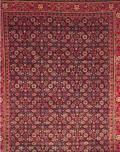 MAHAL,PERSIEN CA.310 X 220 CM. EHZ.3 FLOR WOLLE CA. 30 JAHRE.