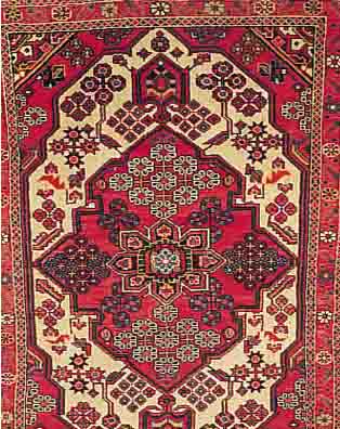 SHAHSAWAN,PERSIEN CA.168 X 110 CM. EHZ.3 FLOR WOLLE CA. 40 JAHRE.