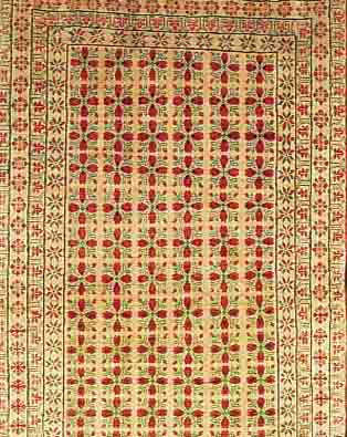 AFSCHAR,PERSIEN CA.188 X 105 CM. EHZ.3 FLOR WOLLE CA.40 JAHRE.