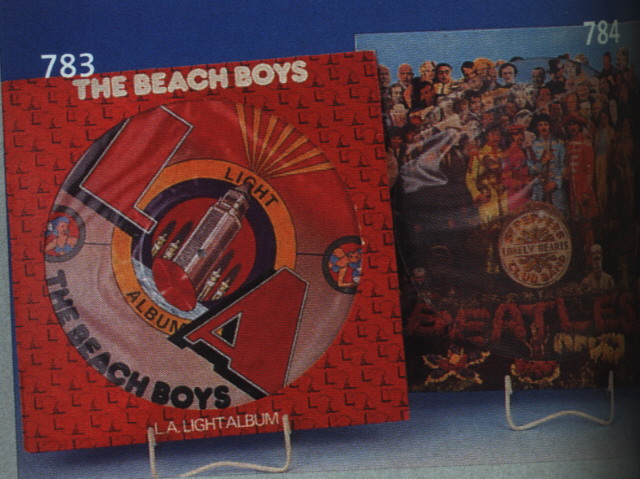 BILDPLATTE: THE BEACH BOYS L.A. LIGHT ALBUM, AMERIKANISCHE PRESSUNG VON 1979, UNBESPIELT