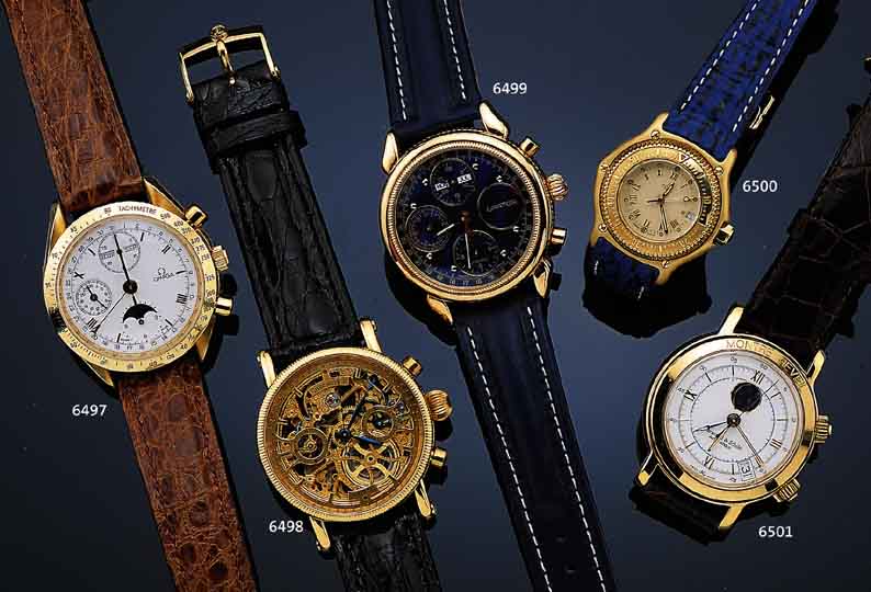 HARWOOD & CHILD ARMBANDWECKER AUTOMATIK, REF.-NR. 1699, SCHWEIZ UM 1994, METALL HART VERG., SCHMUCKKRONE, EDELST.-BODEN GEDR., IN GER. ...