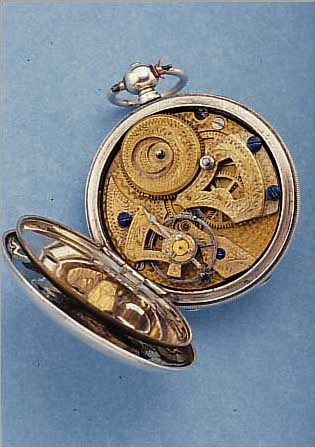 DUPLEX HERRENTASCHENUHR SAVONETTE, REF.-NR. 61740, SCHWEIZ UM 1880, SILBER, SCHLüSSELAUF- ZUG, EMAILBL. FEIN HAARR., VERG.,TEILSKELETT.,WERK ...