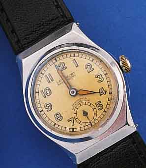 KONVOLUT. 2 HERRENARMBANDUHREN, UM 1938, 1X ZENITH, METALL VERCHR., EDELST.-BODEN U. GLASR. GEDR., ORIG.-BLATT FL., 17 ST., SELTE- NES ...