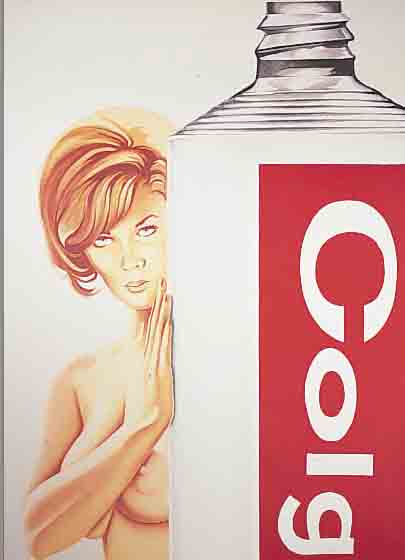 RAMOS MEL, GEB. 1935, FARBLITHOGRAFIE AUS DER REIHE SIX GIRLS, GLORIA GARDOL, HANDSIGNIERT UND NUM. 16/60, CA. 64,5 X ...