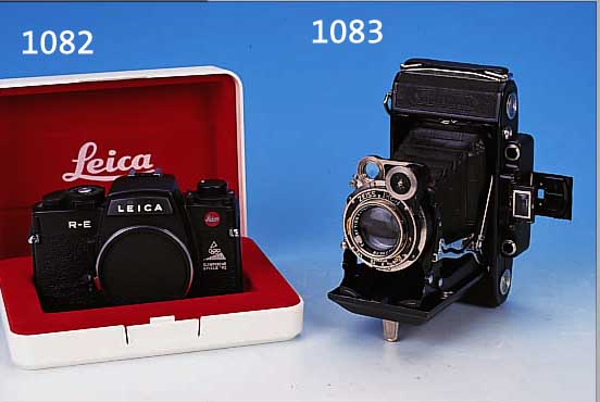 LEICA R-E-GEHäUSE, 1992, SONDERMODELL OLYMPISCHE SPIELE, 1791221, E 182, MIT ORIG.VERPACKUNG, MADE IN GERMANY, 2 F