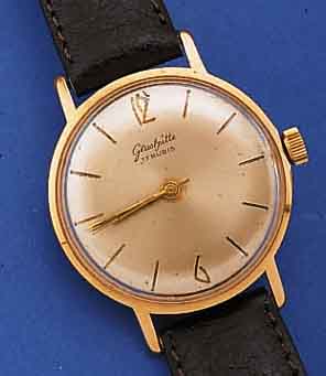 KONVOLUT: 2 GLASHÜTTE HERRENARMBANDUHREN, BEIDE METALL VERG., EDELST.-BöDEN GEDR., BEIDEHANDAUFZUG, LEDERB. NEU, 1X GEH. BER., BLATT FL., KAL. ...