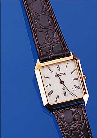 KONVOLUT: 2 PRECISA HERRENARMBANDUHREN, BEIDE QUARTZWERKE, DATUM, METALLGEH., VERSCH. DESIGNS, LEDERB., UNGETR. LAGERW., UM 1990, EZ 0-1