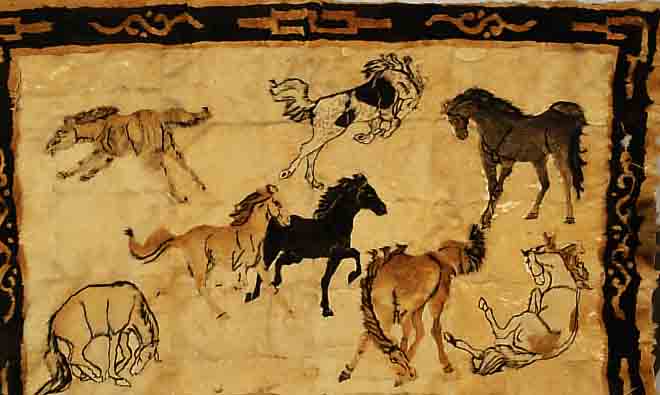 FELL, EVENTUELL ÖSTERREICH, 285 X 187CM, EHZ 3, UM 1955