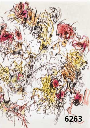 Cavael, Rolf, 1898-1979, mit Tuschfeder Übermalte und aquarellierte Lithographie, re. u. handsign., ca. 19,5 x 16 cm, u.Gl., R.