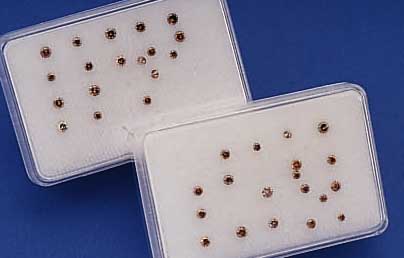 LOT 37 BRILLANTEN ZUS. 2.02 CT COGNAC-BRAUN- NATUR/SI-P1