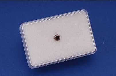 BRILLANT 0.44 CT COGNACNATUR/SI-P1